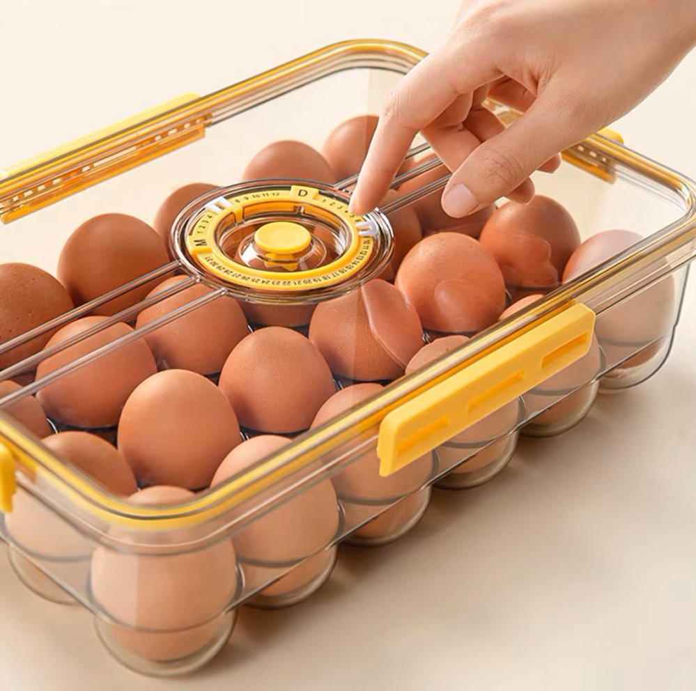 Boîte à Œufs - EggBox™ - Jaune - Rangements cuisine